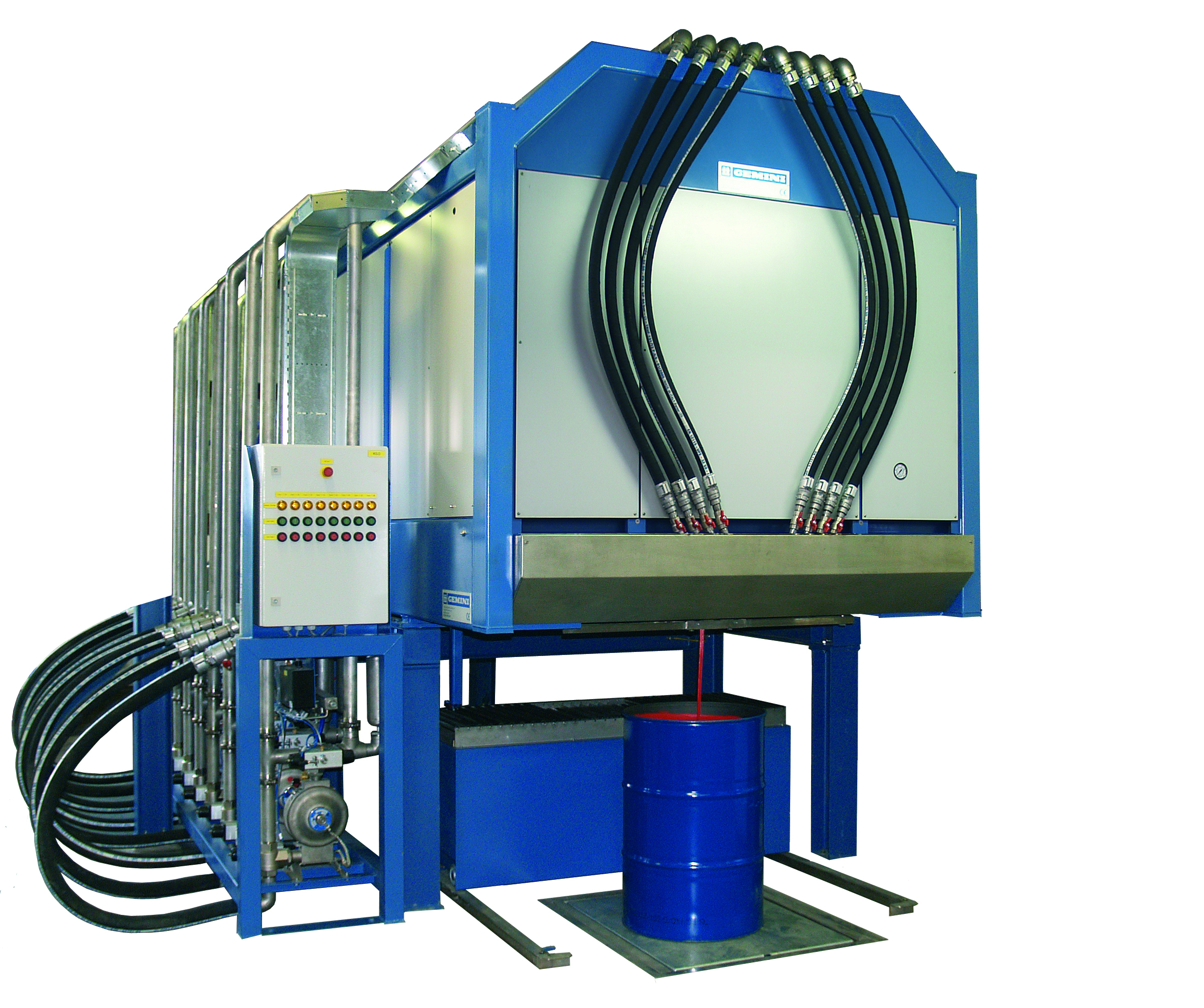 ColorKing RT - Gravimetric Rotating Tank dispensing machine - Gemini Techniek 1