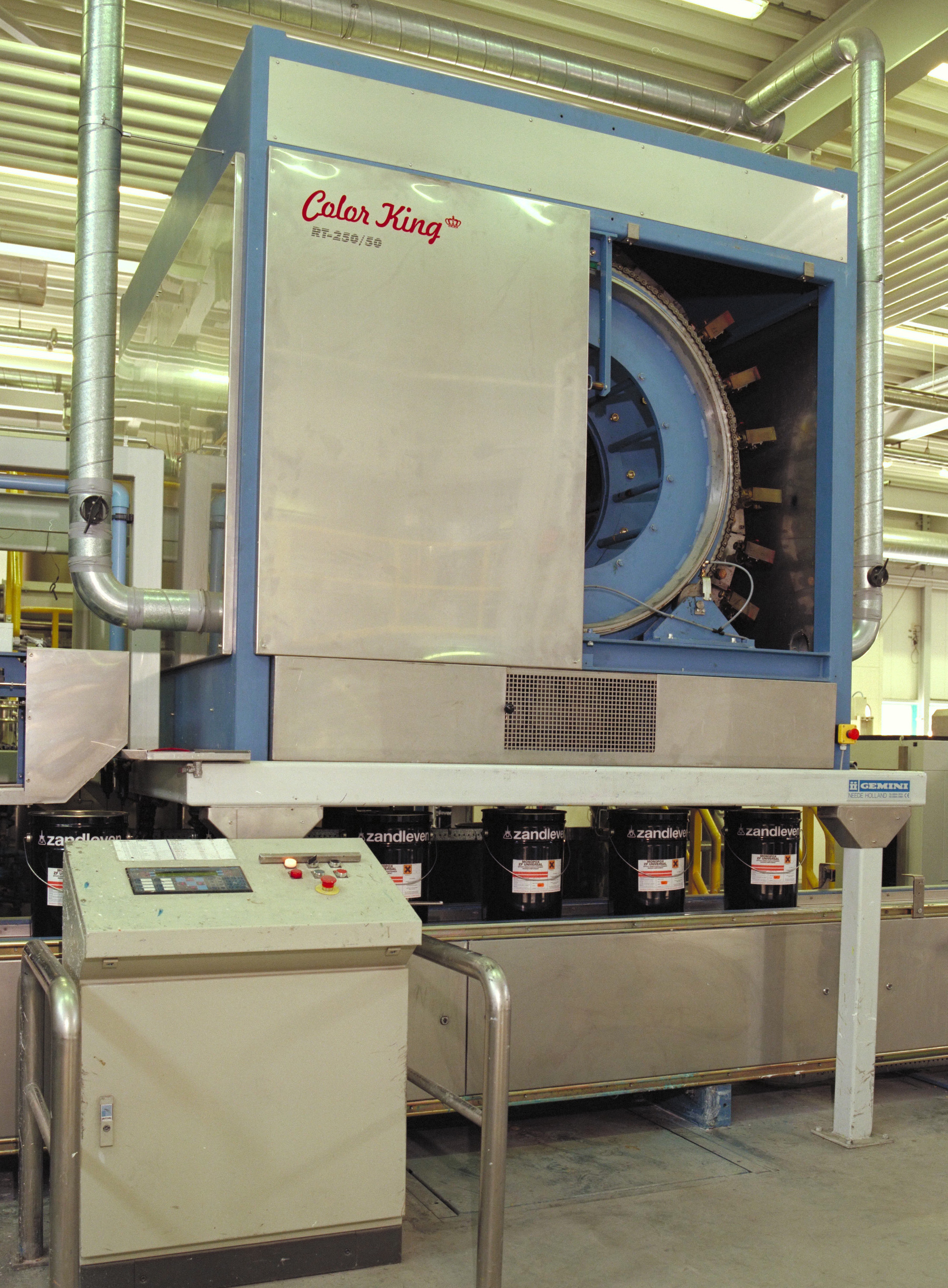 ColorKing RT - Gravimetric Rotating Tank dispensing machine - Gemini Techniek 3