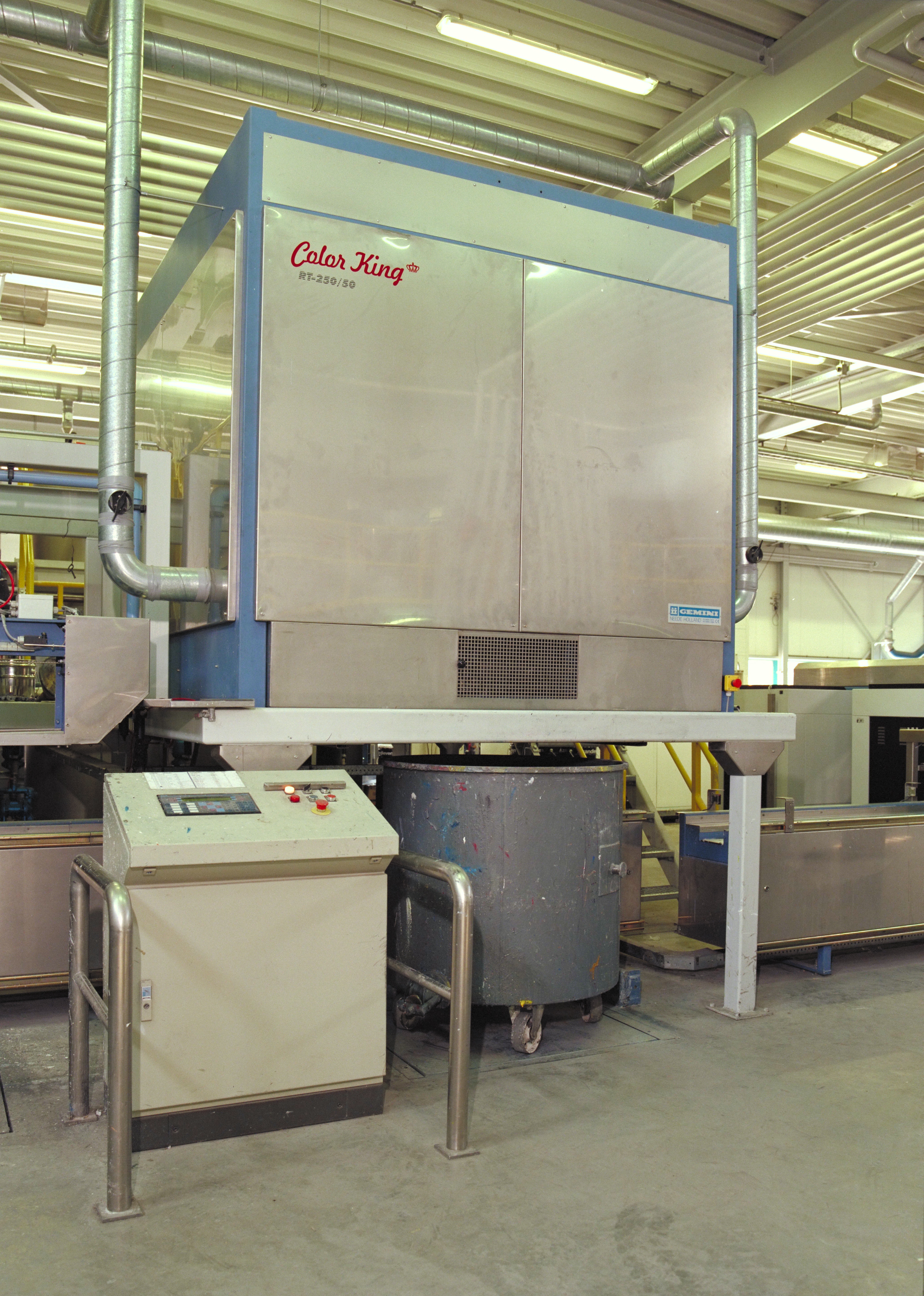 ColorKing RT - Gravimetric Rotating Tank dispensing machine - Gemini Techniek 4