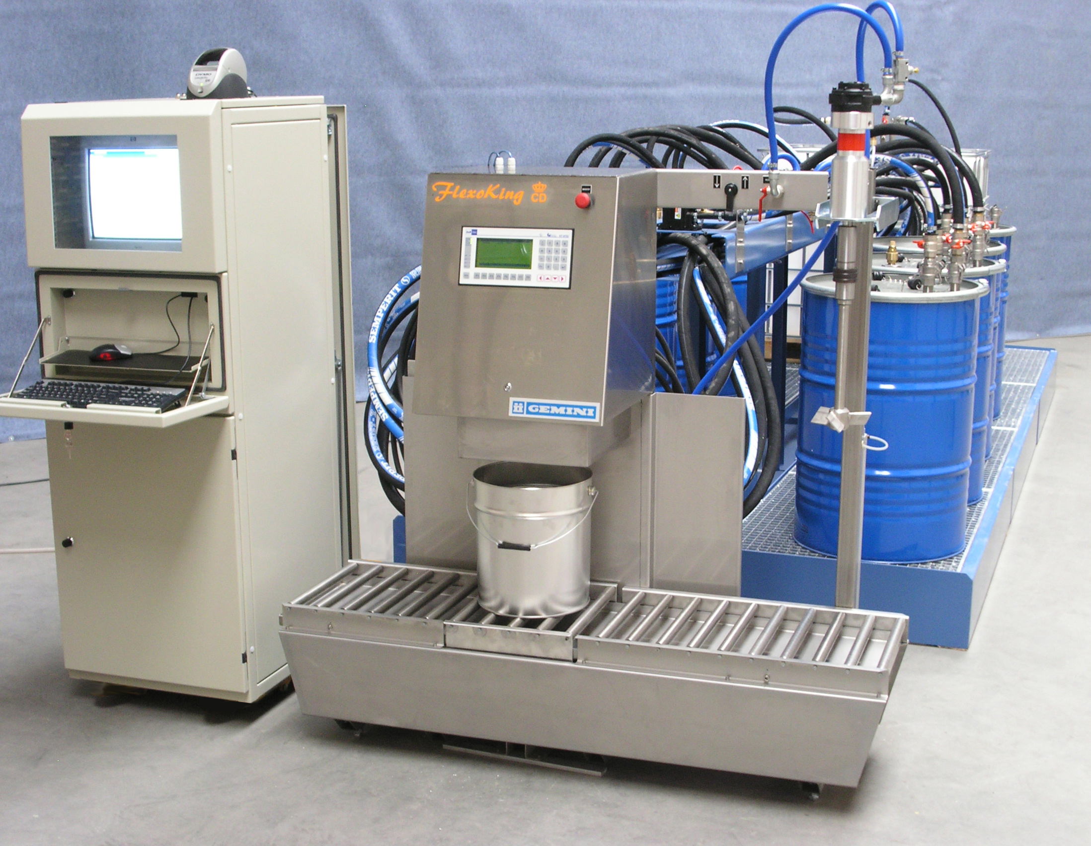 FlexoKing CD - Gravimetric compact dispensing machine - Gemini Techniek 4