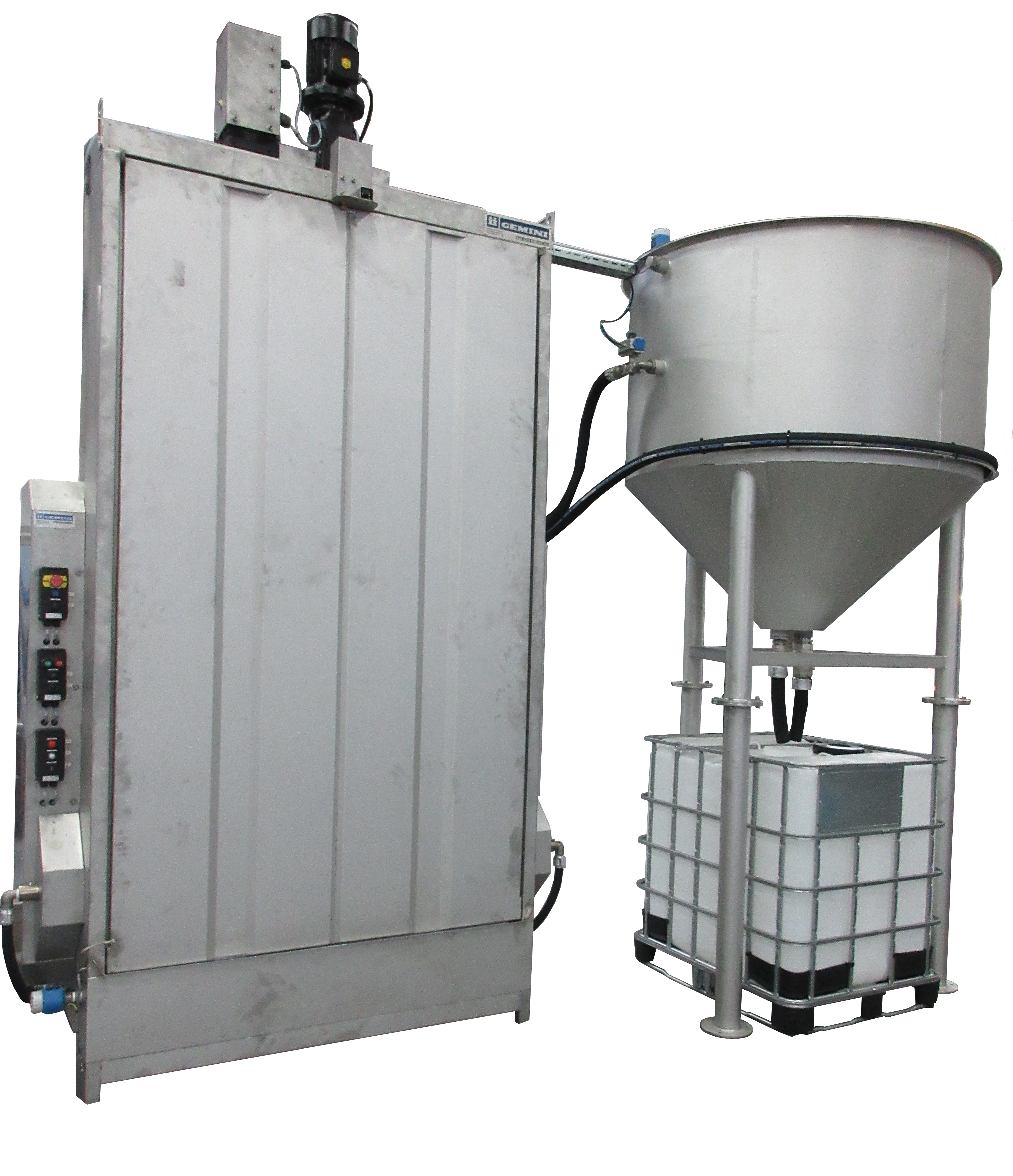 GemiClean CW - Screen & squeegee combi machine washing 2 screens & 2 squeegees simultaneously - Gemini Techniek 1