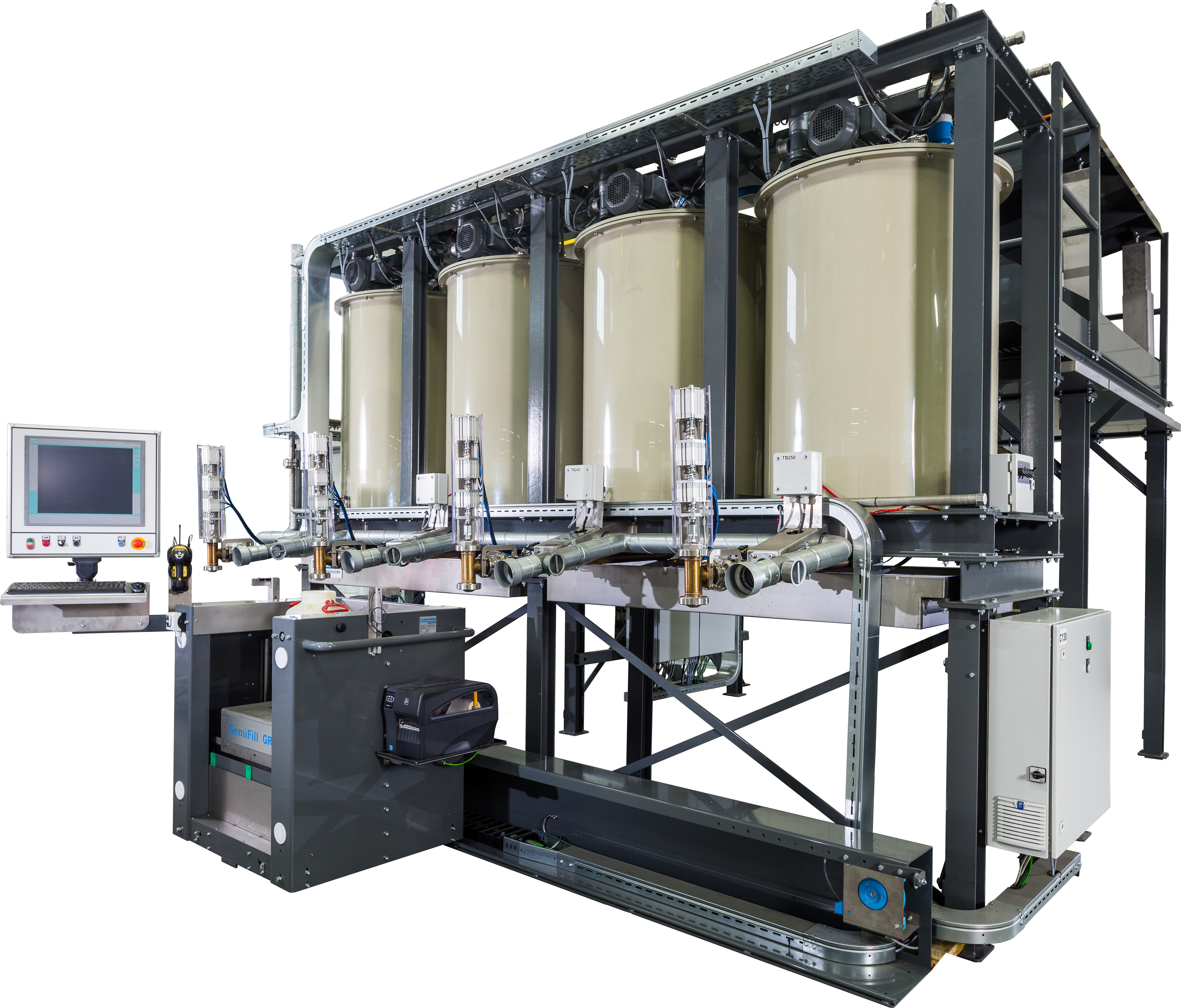 GemiFill GR-M - Gravimetric filling machine for multiple components - Gemini Techniek 1.jpg