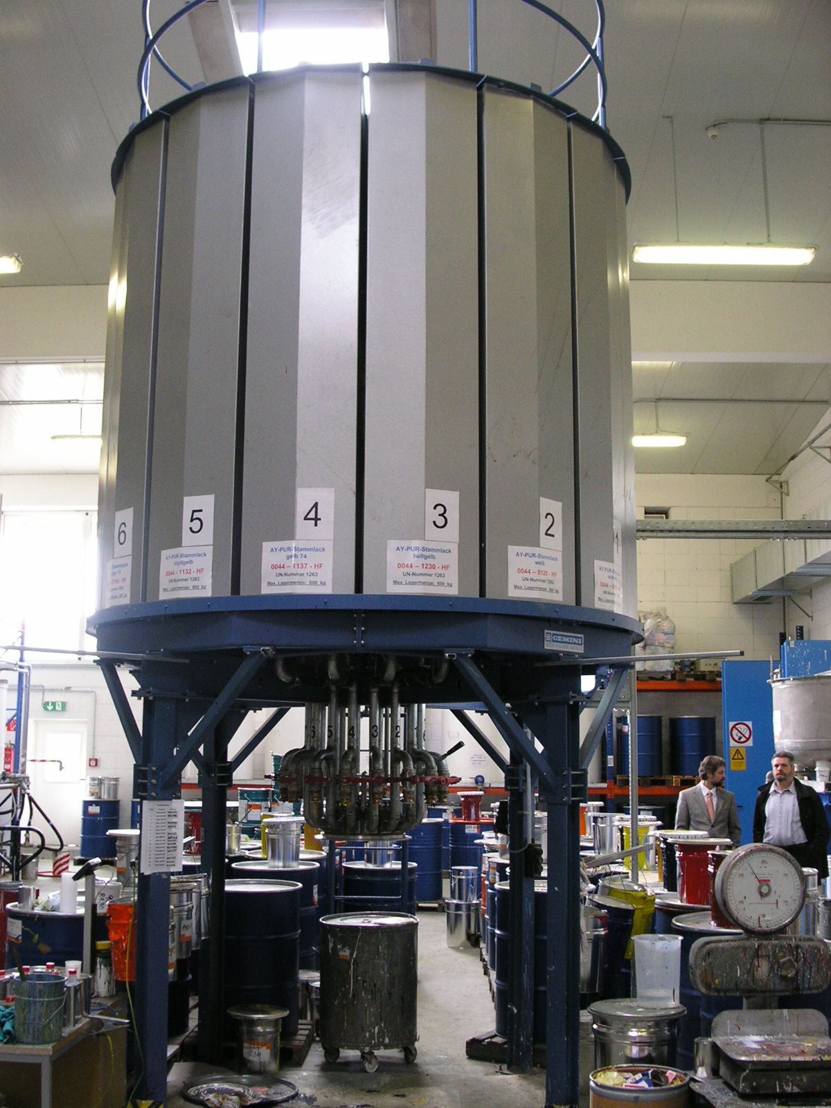 SegmentTank ST - Gravimetric segmented tank dispensing machine – Gemini Techniek 2