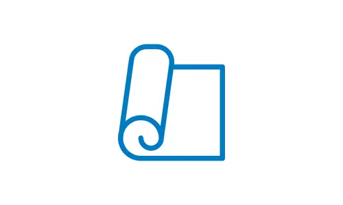 Icoon van doseertechnologie voor de behang- en vloerbedekkingsindustrie