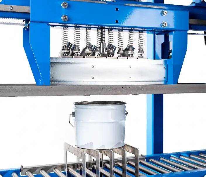 In-can tinting system for accurate color dispensing in paint production by Gemini Techniek